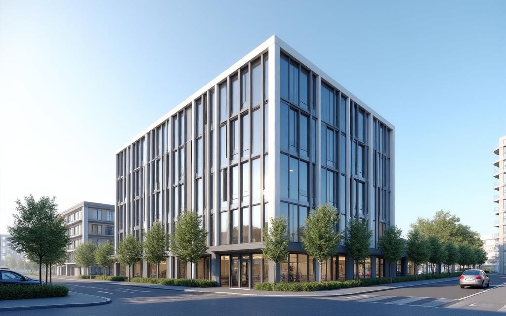 Modern commercial property development in Bristol