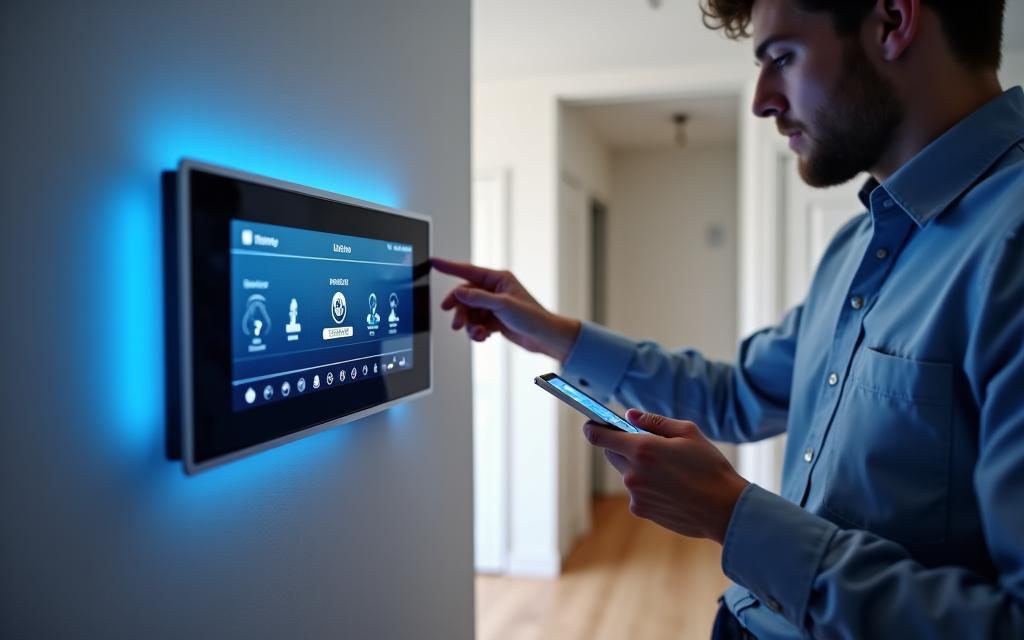 Smart home system installation in Bristol property